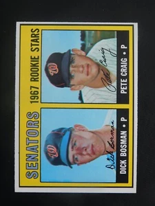 Tarjeta de béisbol 1967 Topps #459 Senators estrellas novatas (nuevo) - Imagen 1 de 2