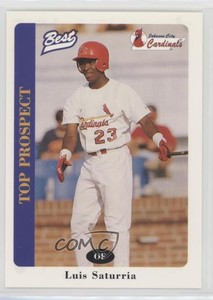 1996 Best Appalachian League Top Prospects Luis Saturria #21