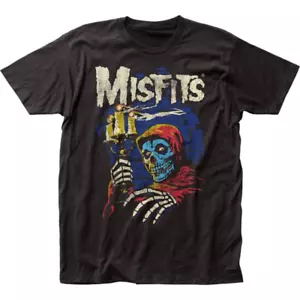 Misfits Candelabra T Shirt, Misfits Rock N Roll Music Retro Shirt - Picture 1 of 2