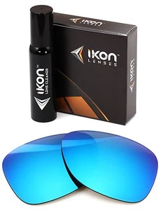 Lentes de repuesto polarizadas IKON iridio para espejo azul hielo Oakley Dispatch 2 - Imagen 1 de 8