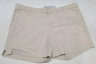Pantalones cortos chinos de verano Old Navy para mujer talla 8 (32x4,5) beige frente plano Foto 1 de 4