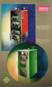 AMERICAN STANDARD IDEAL BOILERS Heater Catalog Arcoflame ASBESTOS Insulation '39 - Bild 1 von 1