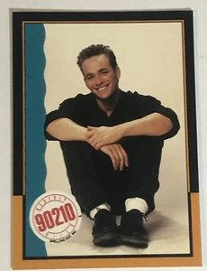 Beverly Hills 90210 Trading Card Vintage 1991 #85 Luke Perry - Picture 1 of 2
