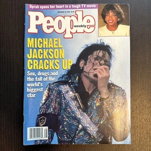 People Weekly Magazine Nov 1993 Issue Michael Jackson Oprah Queen Latifah ++ - Picture 1 of 2