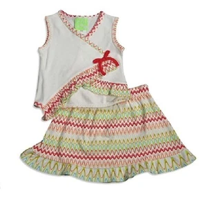 Infant Girl's SnoPea Baby 2-Piece Skirt Set Frazzle Razzle - Picture 1 of 2