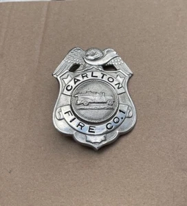 Obsolete Firefighter’s Badge, Carlton, NY - Picture 1 of 5
