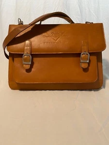 Fender Custom Shop VERY RARE 2008 Leather Briefcase/Satchel Promotional Item     - Picture 1 of 17