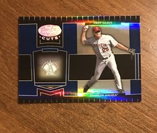 Troy Glaus 2004 Leaf Legendary Cuts Marble Blue #5 Anaheim Angels 47/50