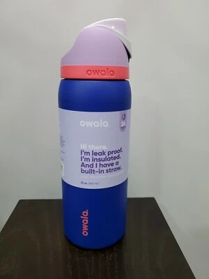 Бутылка для воды Owala FreeSip из нержавеющей стали / 32 унции / цвет: электрическая любовь - Изображение 1 из 4