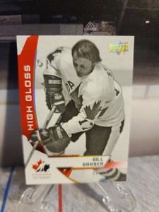 2019 Upper Deck Team Canada Juniors High Gloss /25 Bill Barber #90 HOF