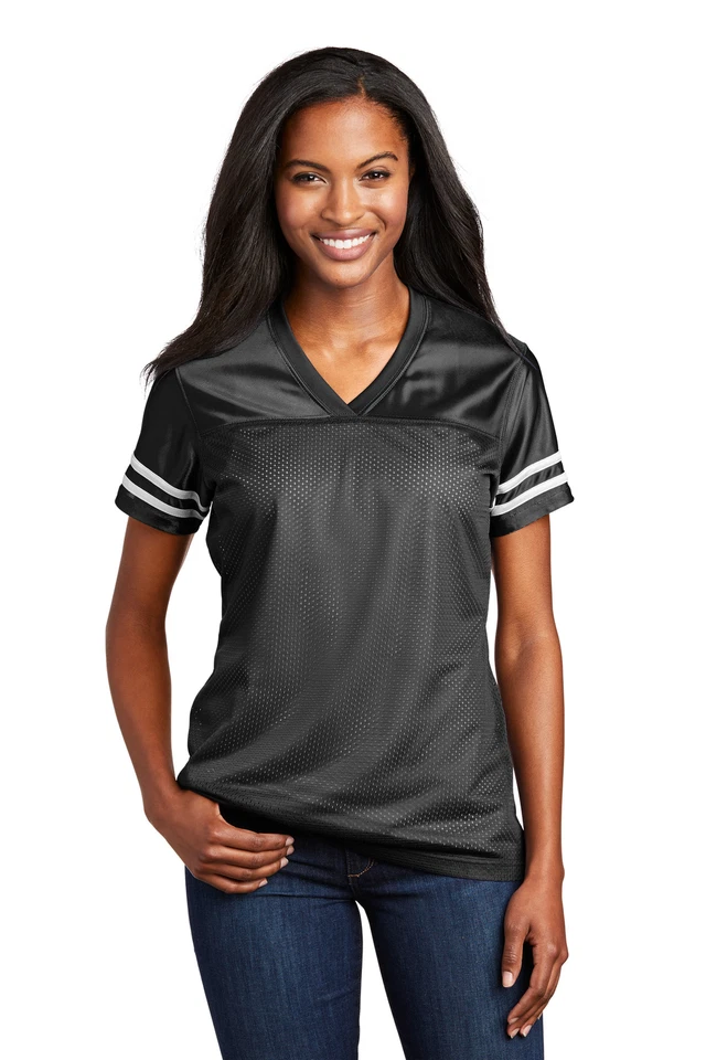Camiseta deportiva para mujer Sport-Tek PosiCharge réplica LST307 ¡ENVÍO GRATUITO! Foto 1 de 1