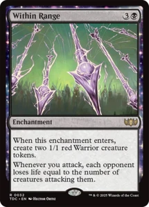 MTG Magic 1x Within Range (M/NM) Commander Tarkir Dragonstorm - Photo 1 sur 1