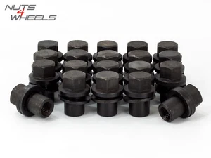 20 x Black OEM Style Wheel Nuts Fits Range Rover Vogue RRD000011 - Picture 1 of 2