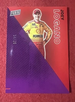 2023 Panini Father’s Day Joey Logano Purple SSP 4/25 #40 - Image 1 of 2