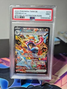 Pokemon Quajutsu ex PSA 9 deutsch #214/167 Maskerade im Zwielicht Greninja SIR - Bild 1 von 2