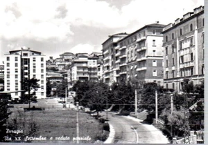 CARTOLINA Perugia Via XX Settembre  postcard n. 225 1958 - Imagen 1 de 2