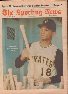 The Sporting News Magazine July 27 1968 Matty Alou 091117jhsn - Bild 1 von 1