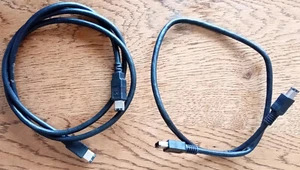 2 x IEE1394 6 Pin Firewire Cables - Bild 1 von 6