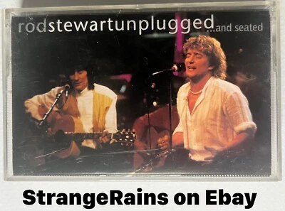 Rod Stewart Unplugged Cassette Tape PLAY TESTED / SOUNDS GREAT! - Image 1 of 4
