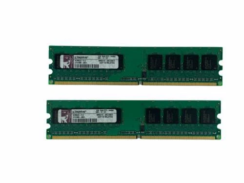 Samsung 2GB 2x1GB 1Rx8 PC2-6400U 800MHz DDR2 COMPUTER MEMORY: M378T2863QZS-CF7 - Image 1 of 1