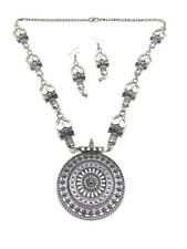  Navratri Rajastani Necklace set with earrings for Girls Garba Dandiya Jewellery