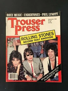 Trouser Press Magazine September 1980   Rolling Stones - Picture 1 of 2