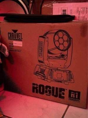 Chauvet Professional Rogue R1 Wash - New Open Box Unit - Moving Head LED - Image 1 of 3