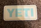 YETI Sticker Authentic Decal OFFICIAL  Laptop Toolbox Cooler - Tan W/ Blue