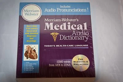 Merriam-Webster's Medical Audio Dictionary for Windows And Macintosh - Image 1 of 4
