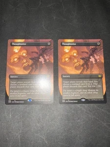 Mtg Thoughtseize English Expansion Set Of 2 - Picture 1 of 2