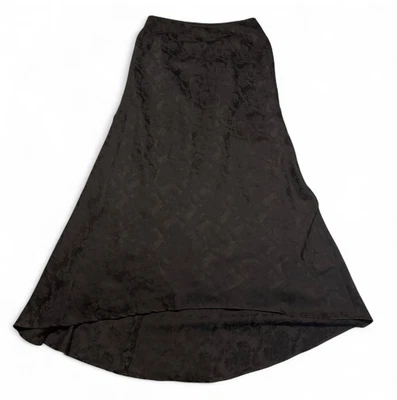 Maxi Falda Jacquard Grunge Gótica Sin Mangas Slip Look Sesgado Satén Cachicho De Colección y2k Talla 8 Foto 1 de 4