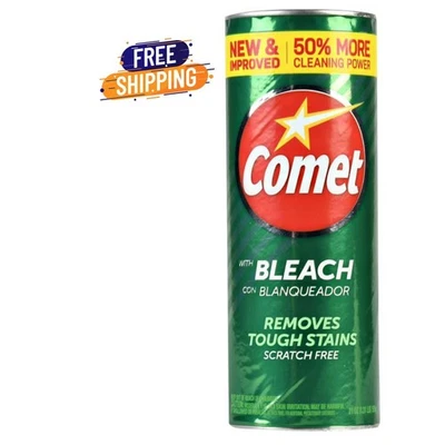 Comet 21-oz Polvo Perfumado de Pino Limpiador Multiusos Desodorizante Quitamanchas Foto 1 de 4