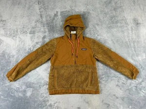PATAGONIA SHELLED RETRO-X WOMENS JACKET EXTRA SMALL BROWN HOODIE FLEECE PULLOVER - Picture 1 of 12