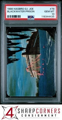 1986 HASBRO G.I. JOE #78 BLACKWATER PRISON POP 2 PSA 10 - Image 1 of 3