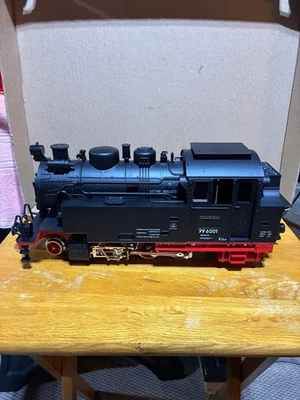 G Scale LGB 2080D DB Deutsche Reichsbahn 2-6-2 Steam Locomotive #99 6001  - Image 1 of 4