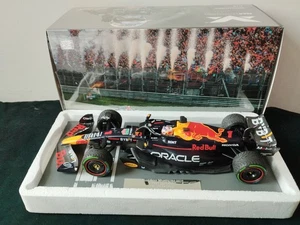 Max Verstappen Red Bull 2023 Dutch GP winner fanshop edition 1:18 Minichamps - Picture 1 of 4