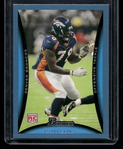 2008 Bowman #111 Ryan Clady Blue #/500 Rookie Broncos - Bild 1 von 2