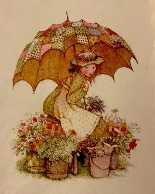 Original 1970’s Vintage Holly Hobby Shower Invitations 3 Sets New In Packs Of 10 - Image 1 of 4