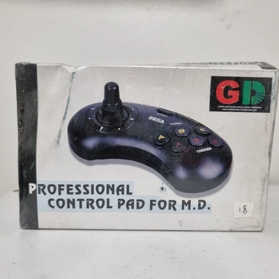 Sega Megadrive Controller 6 Six Button - Professional Pad For M.D. -18- Rare-NEW - Image 1 of 4