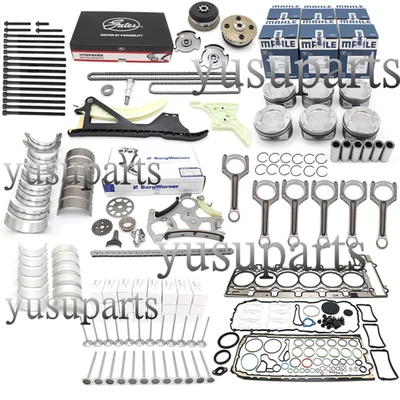Engine Pistons STD Overhaul Rebuilding Kit For BMW N55B30 335i 535i X3 X4 X5 X6 - Image 1 of 4