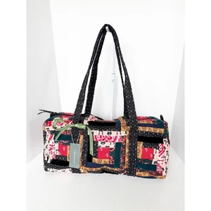 Vera Bradley kleine Original Seesack Paisley Schlüssel Patchwork mehrfarbig  - Bild 1 von 7