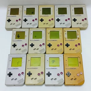Nintendo Game Boy Consoles job lot of 13 -  For parts only Scrap Not working - Picture 1 of 16