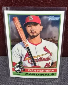2025 Topps Heritage Chrome #252 Iván Herrera, St. Louis Cardinals - Picture 1 of 2