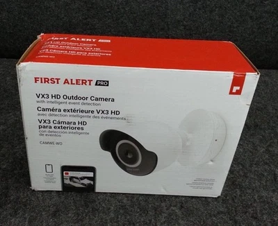FIRST ALERT CAMWE-WO PRO VX3 HD Outdoor Camera 2MP 1920 x 1080 White - Image 1 of 4