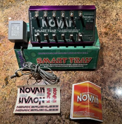 Descargador ecualizador de batería Novak Smart Tray #4500 RC * LOSI Team Associated  Foto 1 de 4