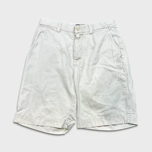 Vintage Polo Ralph Lauren Shorts Mens Size 30 White Casual Chino 90s Pants - Picture 1 of 13