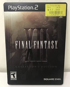 Final Fantasy XII Collectors Edition (Sony PlayStation 2 PS2) COMPLETE STEELBOOK - Picture 1 of 3