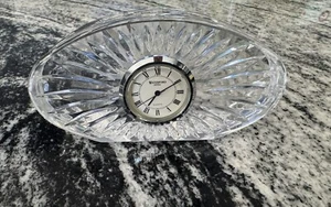Vintage WATERFORD CRYSTAL CLOCK - Picture 1 of 7