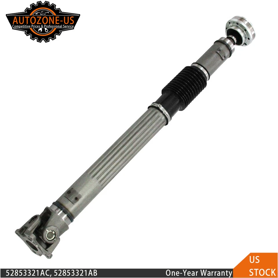 1pc Front Drive Shaft Prop Shaft For 2009-2018 Jeep Wrangler Rubicon 6 Cyl 3.6L - Imagem 1 de 4