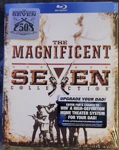 The Magnificent Seven Collection Blu-ray 50th Slipcover Western Cowboy 1972 - Picture 1 of 9
